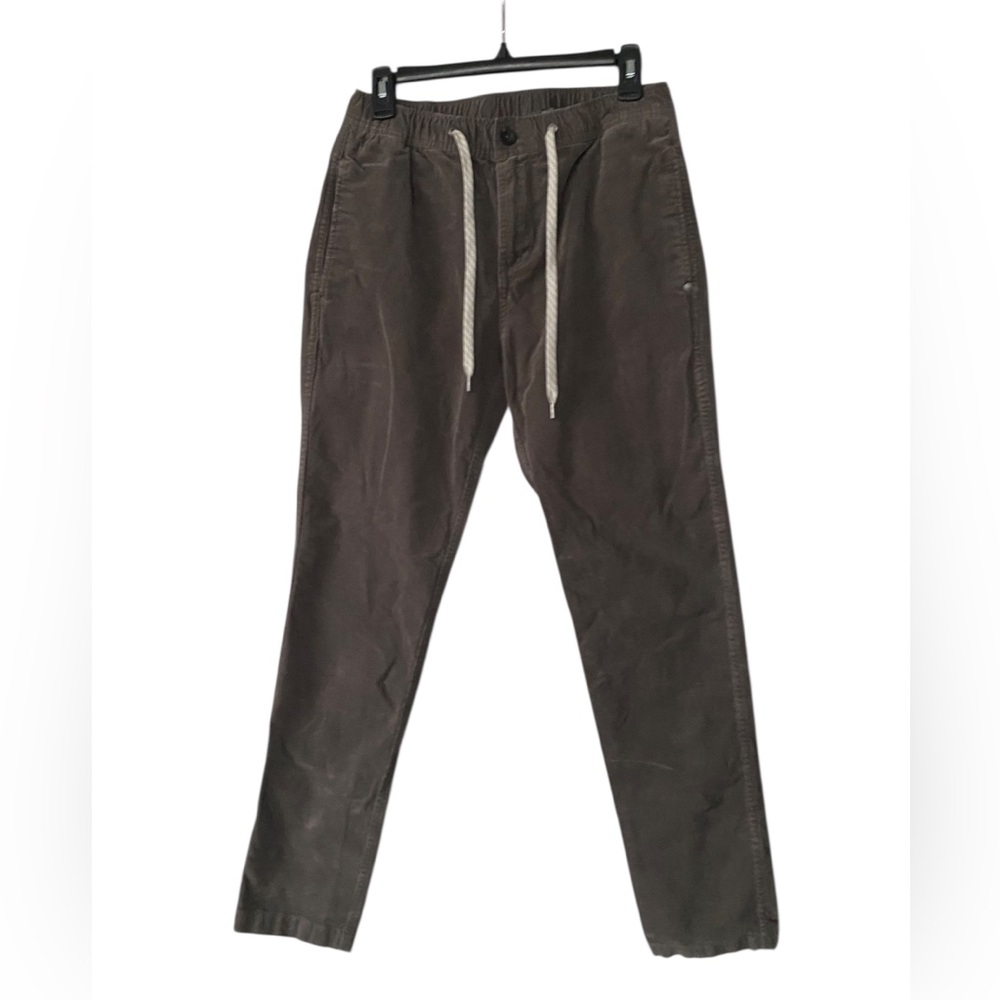 Vuori Optimist Pants Mens Small Browns Corduroy Jogger Athleisure Casual Stretch